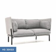 BELLAGIO диван 2м низкая спинк СЕРЫЙ