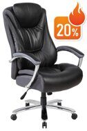 Кресло Riva Chair Boss RCH 9373 Чёрный (QC-01)