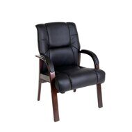 Chair D Chair D / Кресло Chair D 65x67x110 чёрный / тёмный орех