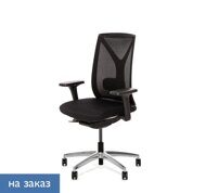 DION M Кресло,синх, 4D, алюм ЧЕРНЫЙ/АЛЮМ
