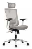 Кресло Riva Chair RCH Step AW2320 Серая спинка/Серое сиденье