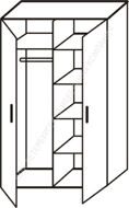 Шкаф-гардероб комби ШЗ-13_16